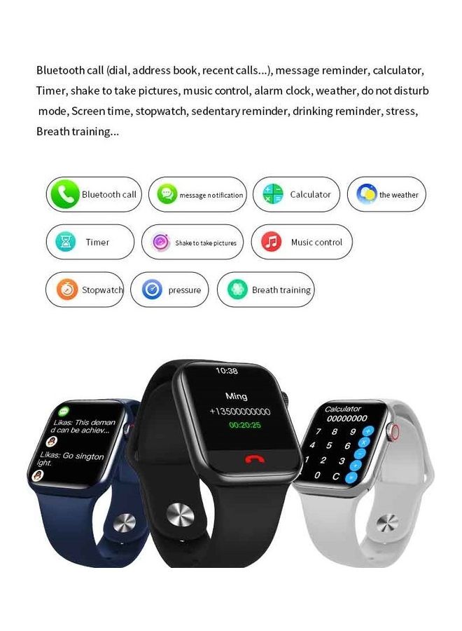 GULFLINK Smartwatch For Android And iOS Phones Black - Image 3