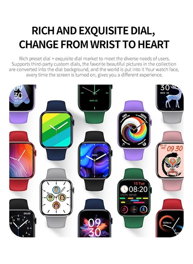 GULFLINK - Smartwatch For Android And iOS Phones Black - Image 1