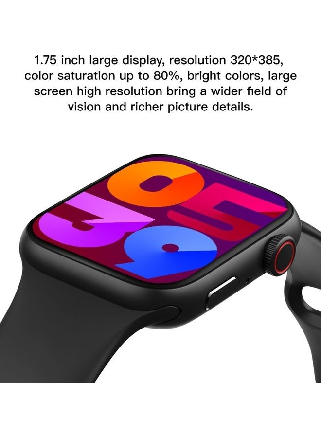 Smartwatch For Android And iOS Phones Silver