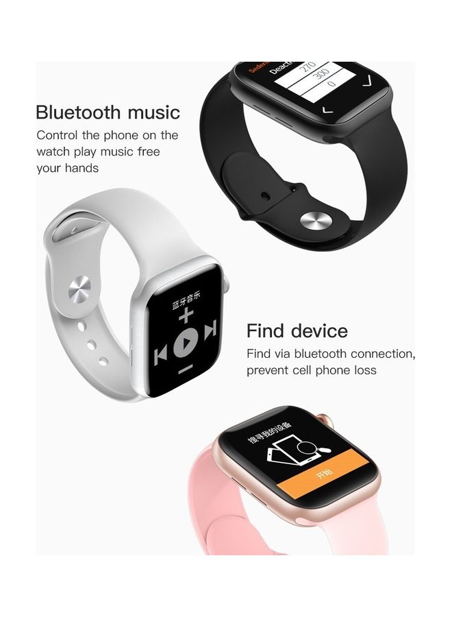 Smartwatch For Android And iOS Phones Silver