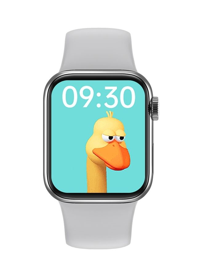 GULFLINK Smartwatch For Android And iOS Phones Silver  - Image 1