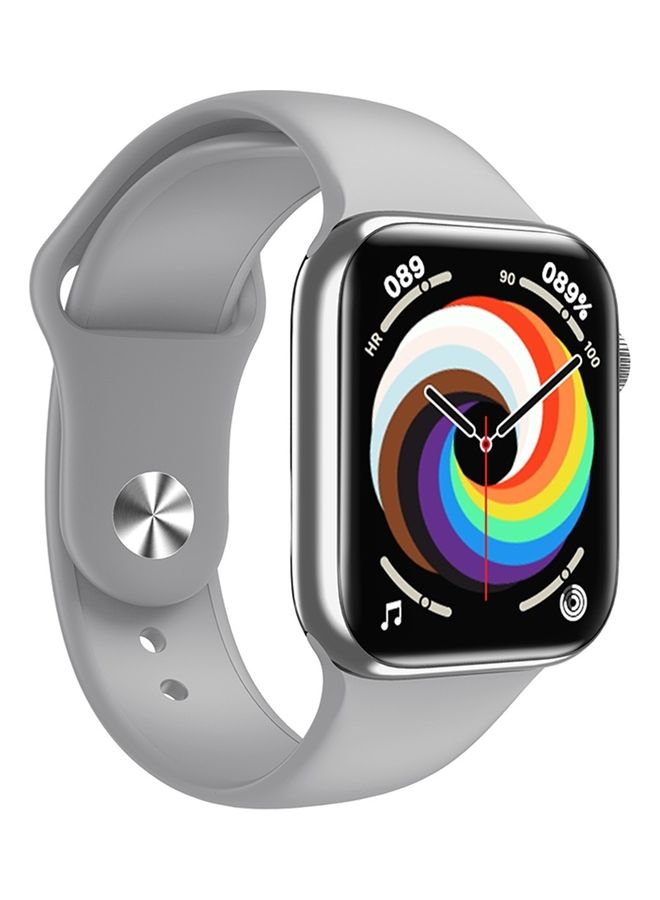 GULFLINK Smartwatch For Android And iOS Phones Silver - Image 2