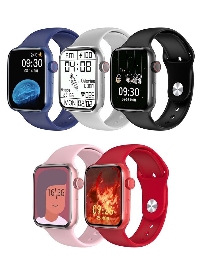 GULFLINK Smartwatch For Android And iOS Phones Noble Red - Image 3