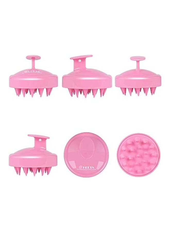 Heeta 2-Piece Wet and Dry Hair Scalp Brush Green 3 X 4 X 4inch - Image 3