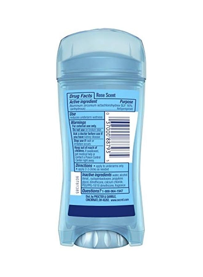 Secret - Clear Gel Antiperspirant and Deodorant, Rose Scent Multicolour - Image 1
