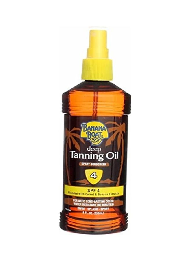 BANANA BOAT Deep Tanning Spray SPF 4, 8 Ounces, Pack of 2 - Image 1