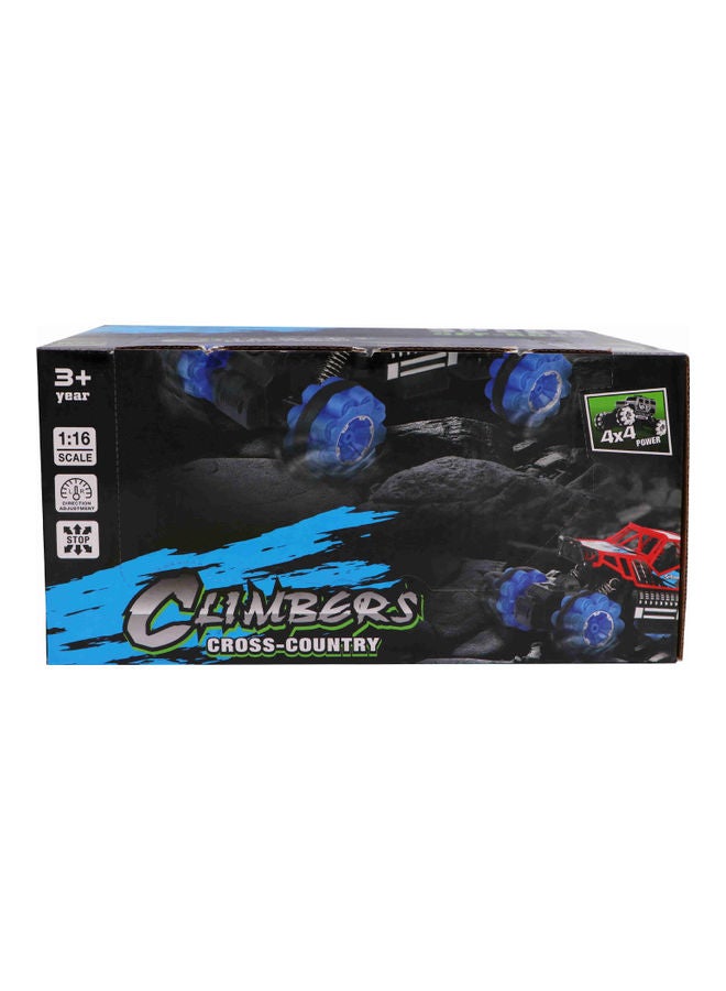 1:16 Four-Channel Simulation Climbing Car Alloy Skeleton 20cm - Image 3