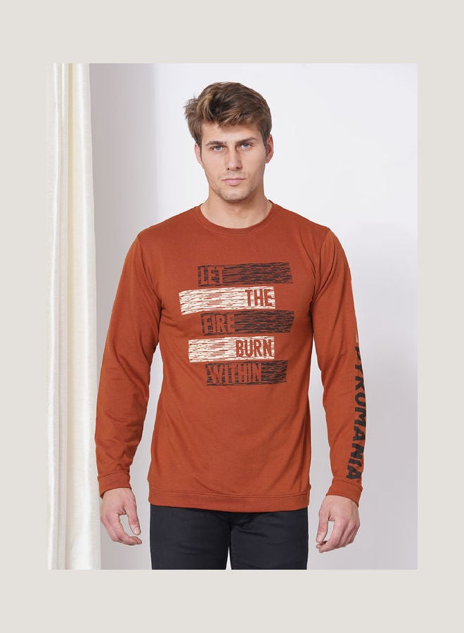 لورين سميث سويت شيرت كاجوال للرجال بياقة دائرية - Image 1