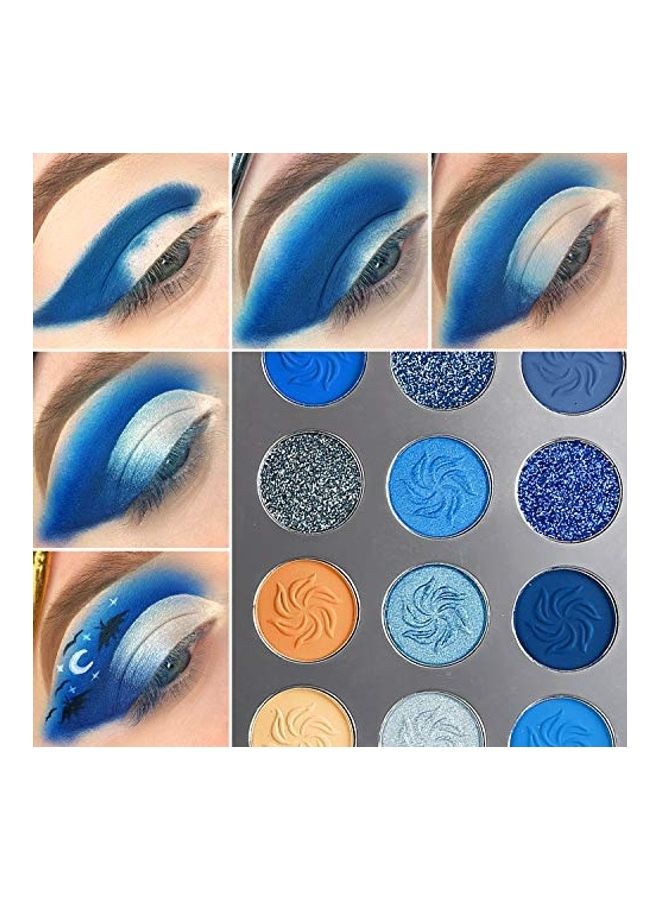 DE'LANCI Space Eyeshadow Palette Blue - Image 2