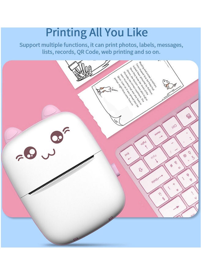Mini Thermal Printer Pink - Image 3