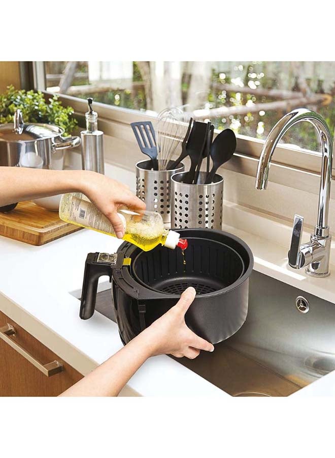 BLACK+DECKER - Air Fryer with 0.8KG, Anti Stick, with Rapid Air Convection Technology  (Suitable for 2-4 People) 2.5 L 1500 W AF250G-B5 Black/Gold - Image 1
