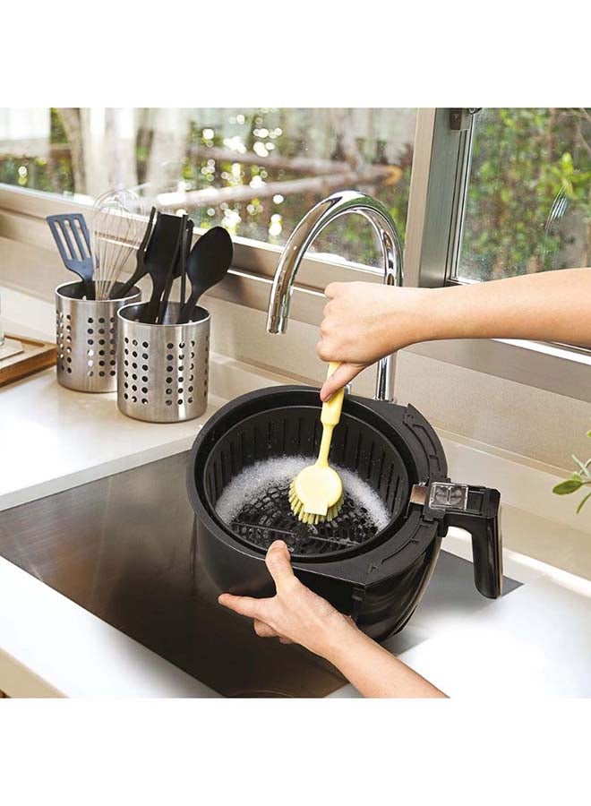BLACK+DECKER - Air Fryer with 0.8KG, Anti Stick, with Rapid Air Convection Technology  (Suitable for 2-4 People) 2.5 L 1500 W AF250G-B5 Black/Gold - Image 1