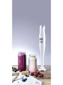 Stick Hand Blender with Calibrated Beaker and Dual Variable Speed Control SB2500-B5 White - v1640429115/N30697147A_9