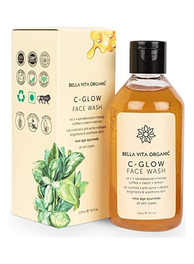 Bella Vita Organic Organic Vitamin C Face Wash Orange 225ml - Image 1