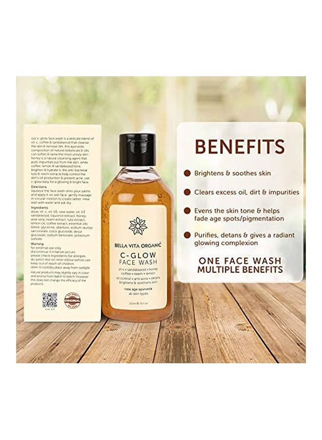 Bella Vita Organic Organic Vitamin C Face Wash Orange 225ml - Image 4