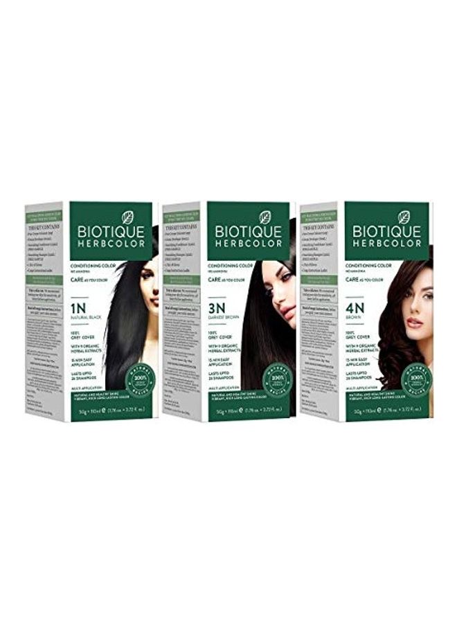 Biotique No Ammonia Conditioning Color 1N Natural Black 160ml  - Image 2