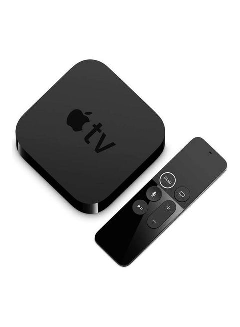 تي في بوكس بدقة 4K مع جهاز تحكم عن بعد MP7P2LL-A أسود