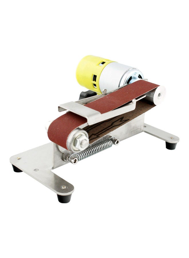 Mini Belt Sander With Adjustable Workbench Silver 1.5kg  - Image 1