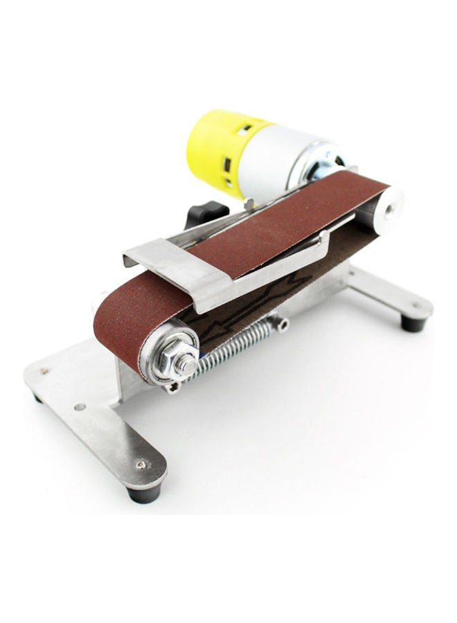 Mini Belt Sander With Adjustable Workbench Silver 1.5kg  - Image 2