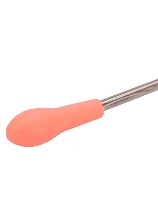 Generic - 2-Piece Facial Hair Remover Stick Epilator Set Orange/Silver - Image 1