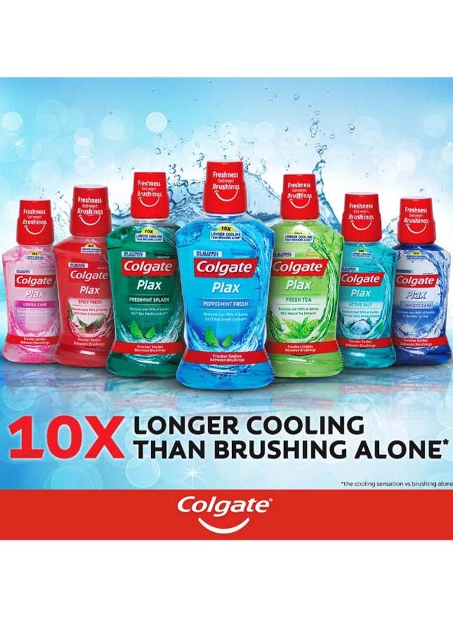 Colgate Pack Of 3 Plax Fresh Tea Mouthwash 500ml  - Image 3