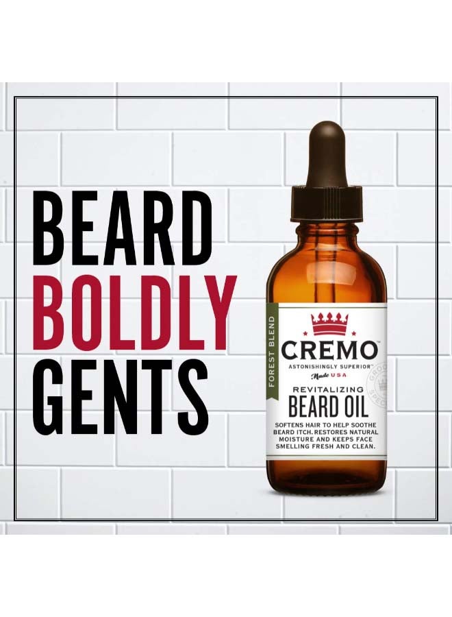 cremo Forest Blend Revitalizing Beard Oil - Image 2