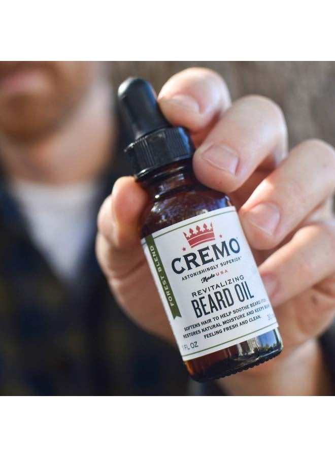 cremo Forest Blend Revitalizing Beard Oil - Image 4