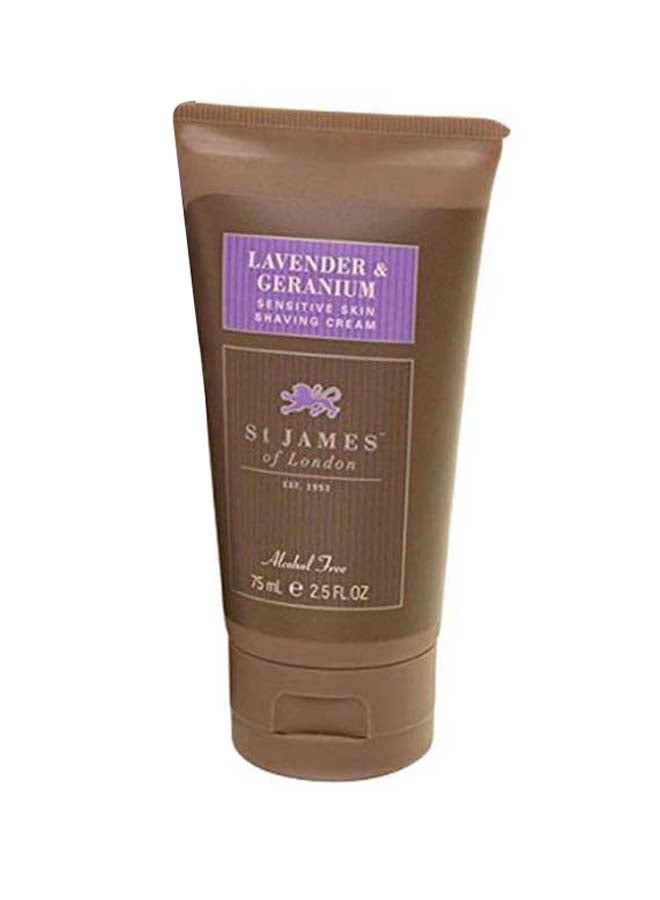 st james of london - Shaving Cream Travel Tube 75ml - Image 1