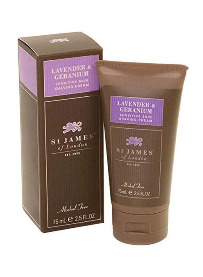 st james of london - Shaving Cream Travel Tube 75ml - Image 1