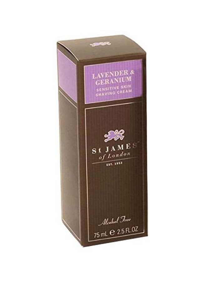 st james of london - Shaving Cream Travel Tube 75ml - Image 1