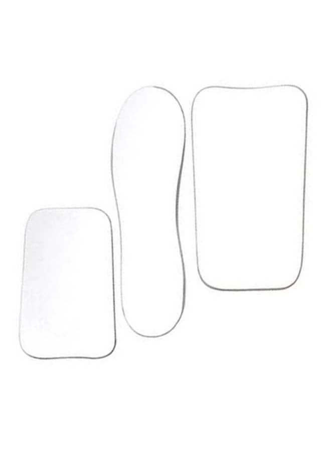 5-Piece Photography Glass Double-Sided Mirror Dental Tool Set Clear 24cm - Image 2