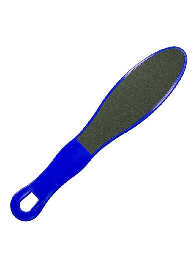 JUVITUS Double Sided Pedicure Foot File With Handle Blue/Black 9.5inch  - Image 2