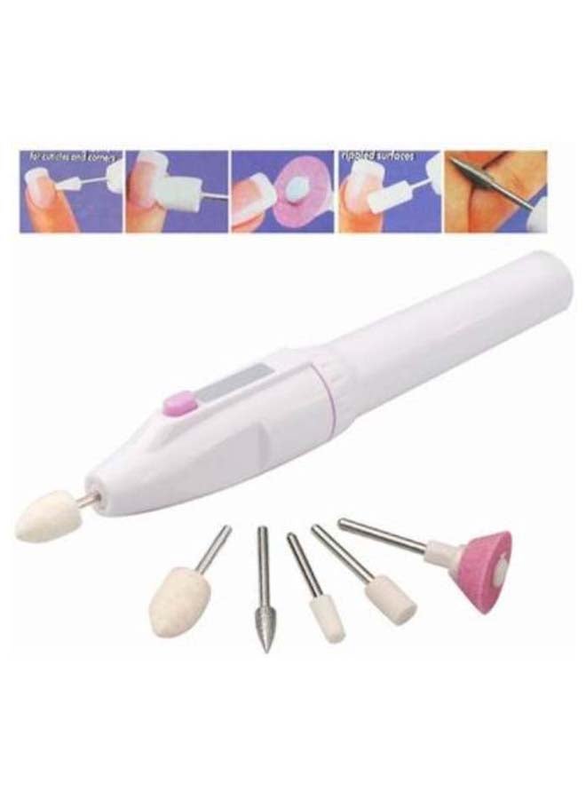 Pedi Mate - 18-Piece Professional Pedicure Set White - Image 1