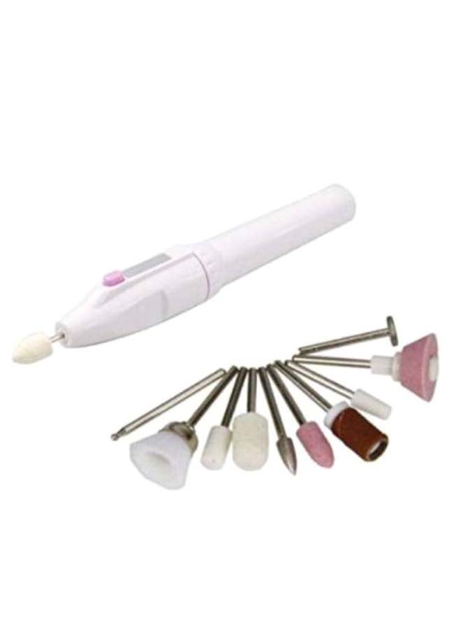 Pedi Mate - 18-Piece Professional Pedicure Set White - Image 1