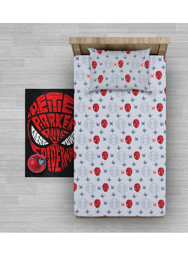 MARVEL - 2-Piece Marvel Spiderman No Way Home Bedding Set Polyester Multicolour 120x200cm - Image 1