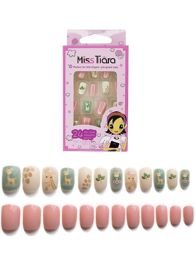 MissTiara - 24-Piece Artificial Nails Multicolour - Image 1