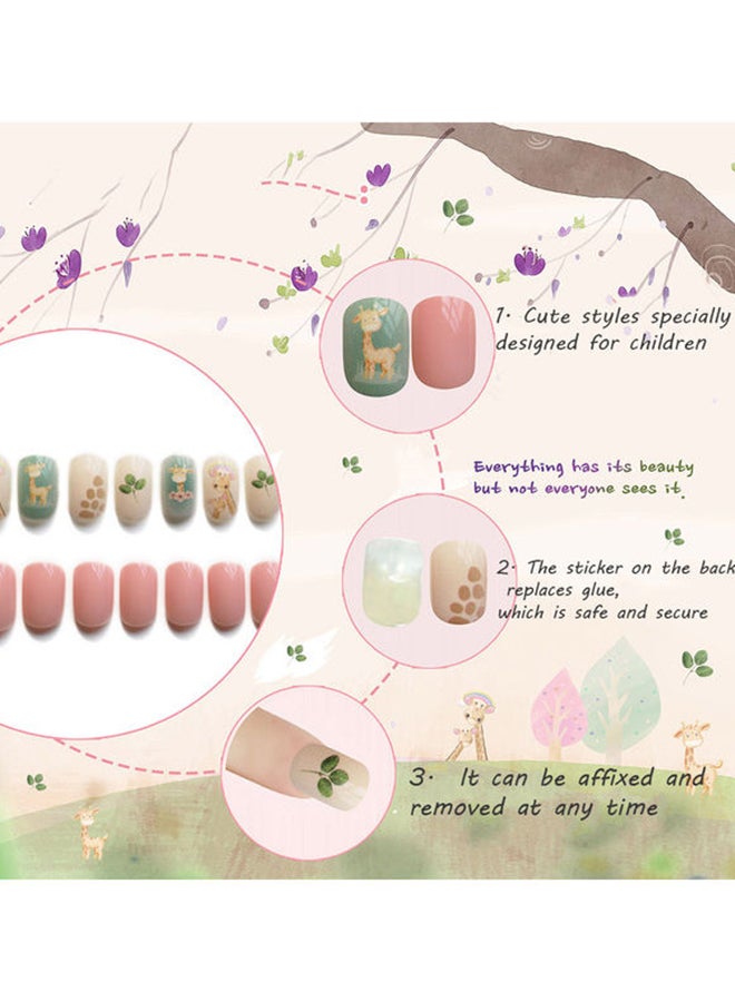 MissTiara - 24-Piece Artificial Nails Multicolour - Image 1