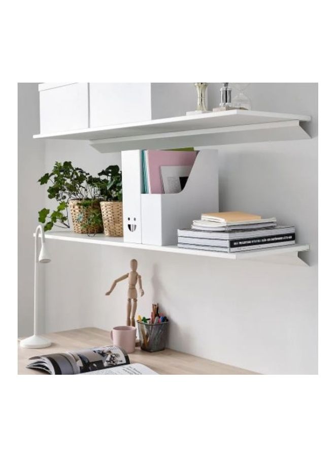 2-Piece Magazine File Storage Box White - Image 2