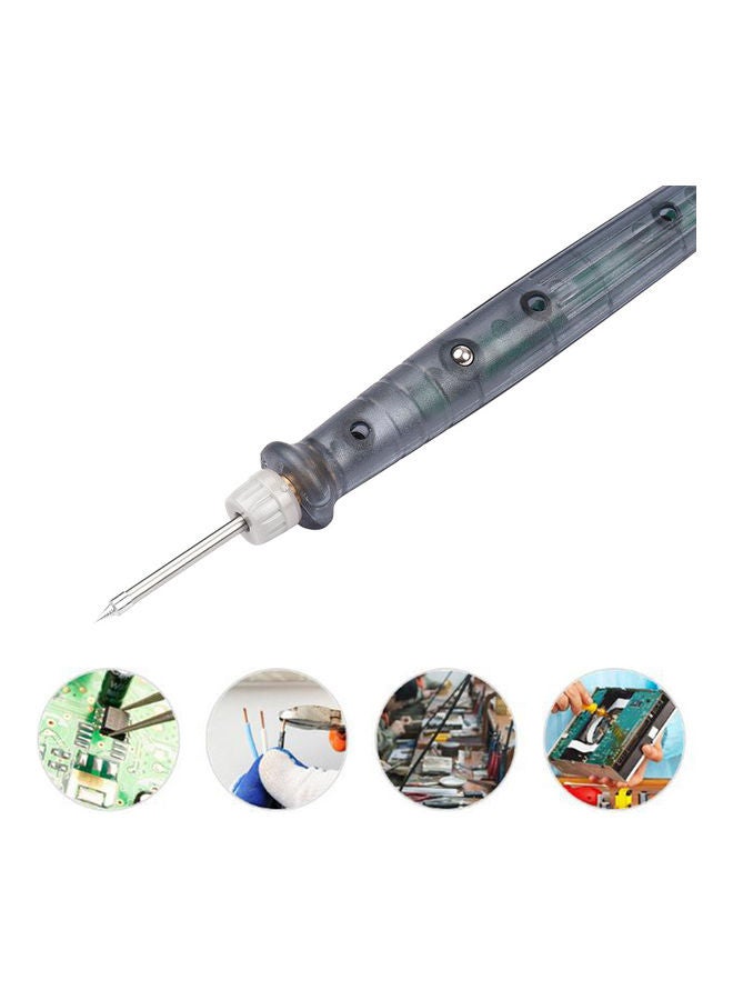 ماركة غير محددة Mini Portable USB Soldering Iron With Stand Blue/White/Silver  - Image 5