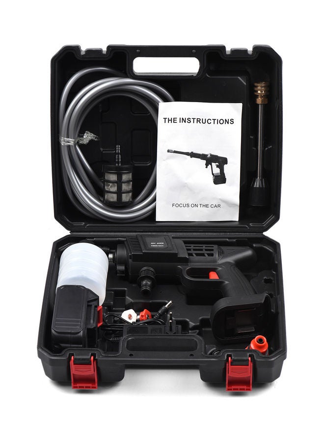 Generic - Portable Cordless Pressure Washer With One Battery Multicolour - Image 1