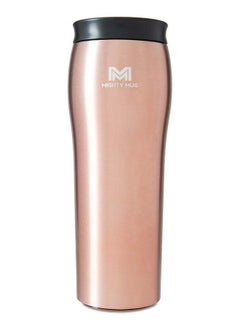 Mighty Mug Mighty Mug | The Untippable Mug | Grips When Hit, Lifts for Sips | Insulated Stainless Steel Tumbler | Cupholder Friendly | Gifts for Women Men All | Leakproof | 6 Hour Hot / 24 Cold | 16oz | RoseGold | 1930D Rose Gold  - Image 1