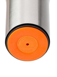 Mighty Mug Mighty Mug | The Untippable Mug | Grips When Hit, Lifts for Sips | Insulated Stainless Steel Tumbler | Cupholder Friendly | Gifts for Women Men All | Leakproof | 6 Hours Hot / 24 Cold | 16oz | Silver | 1980D Silver 9x9x28cm  - Image 3