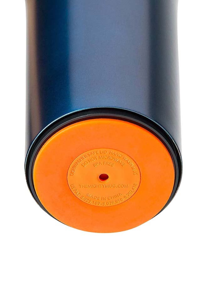 Mighty Mug Mighty Mug | The Untippable Mug | Grips When Hit, Lifts for Sips | Insulated Stainless Steel Tumbler | Cupholder Friendly | Gifts for Women Men All | Leakproof | 6 Hour Hot / 24 Cold | 16oz | Oceanic Blue | 1940D Oceanic Blue Matte 9x9x28cm  - Image 3