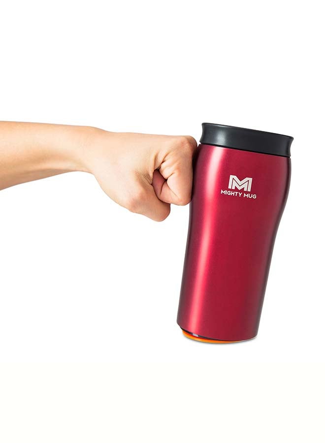 Mighty Mug | The Untippable Mug | Grips When Hit, Lifts for Sips | Insulated Stainless Steel Tumbler | Cupholder Friendly | Gifts for Women Men All | Leakproof | 4 Hours Hot / 24 Cold | 12oz | Rosebud Matte | 1956D Rosebud Matte 9x9x22.5cm - v1640502520/N52205743A_3