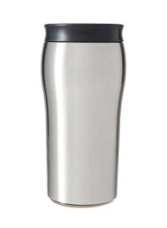 Mighty Mug Mighty Mug | The Untippable Mug | Grips When Hit, Lifts for Sips | Insulated Stainless Steel Tumbler | Cupholder Friendly | Gifts for Women Men All | Leakproof | 4 Hours Hot / 24 Cold | 12oz | Silver | 1950D Silver  - Image 2