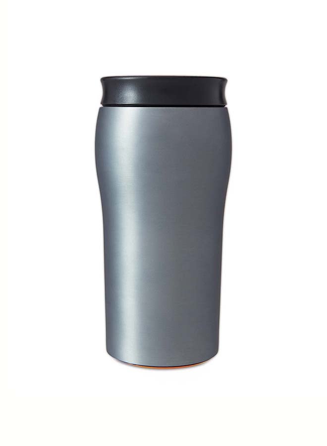 Mighty Mug | The Untippable Mug | Grips When Hit, Lifts for Sips | Insulated Stainless Steel Tumbler | Cupholder Friendly | Gifts for Women Men All | Leakproof | 4 Hours Hot / 24 Cold | 12oz | Charcoal Matte | 1959D Charcoal Matte 9x9x22.5cm - v1640502524/N52205746A_2