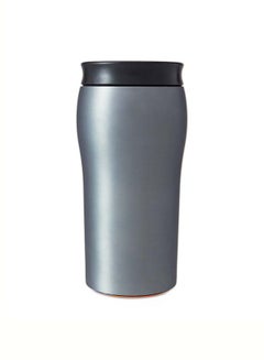 Mighty Mug Mighty Mug | The Untippable Mug | Grips When Hit, Lifts for Sips | Insulated Stainless Steel Tumbler | Cupholder Friendly | Gifts for Women Men All | Leakproof | 4 Hours Hot / 24 Cold | 12oz | Charcoal Matte | 1959D Charcoal Matte 9x9x22.5cm  - Image 2