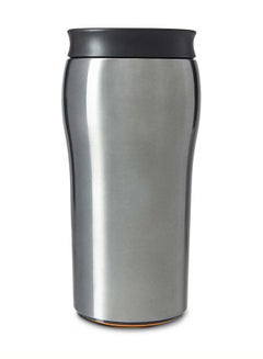 Mighty Mug Mighty Mug | The Untippable Mug | Grips When Hit, Lifts for Sips | Insulated Stainless Steel Tumbler | Cupholder Friendly | Gifts for Women Men All | Leakproof | 4 Hours Hot / 24 Cold | 12oz | Black Pearl | 1978D Gun Metal  - Image 2