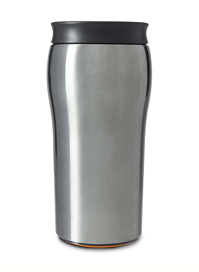 Mighty Mug Mighty Mug | The Untippable Mug | Grips When Hit, Lifts for Sips | Insulated Stainless Steel Tumbler | Cupholder Friendly | Gifts for Women Men All | Leakproof | 4 Hours Hot / 24 Cold | 12oz | Black Pearl | 1978D Gun Metal  - Image 2