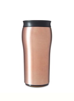 Mighty Mug Mighty Mug | The Untippable Mug | Grips When Hit, Lifts for Sips | Insulated Stainless Steel Tumbler | Cupholder Friendly | Gifts for Women Men All | Leakproof | 4 Hours Hot / 24 Cold | 12oz | Rose Gold | 1979D Rose Gold 9x9x22.5cm  - Image 2